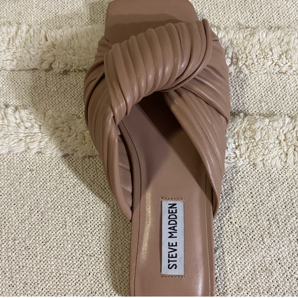 Steve Madden Mentor Slide Square Shape Sandals - image 5